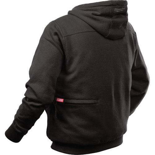 Milwaukee® M12 Heated Hoodie Kit, L, Men, Black, Cotton/Polyester Blend thumbnail 3