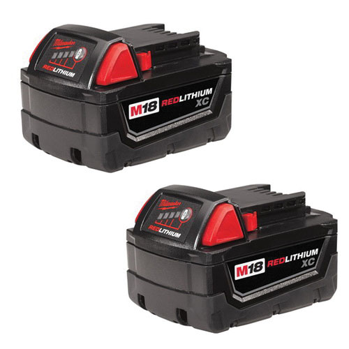 Milwaukee® 48-11-1822 Battery Pack, 18 V, 3 Ah Battery Capacity