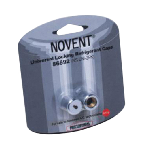RectorSeal® Novent® 86692 Refrigerant Locking Cap, 1/4 in, Silver