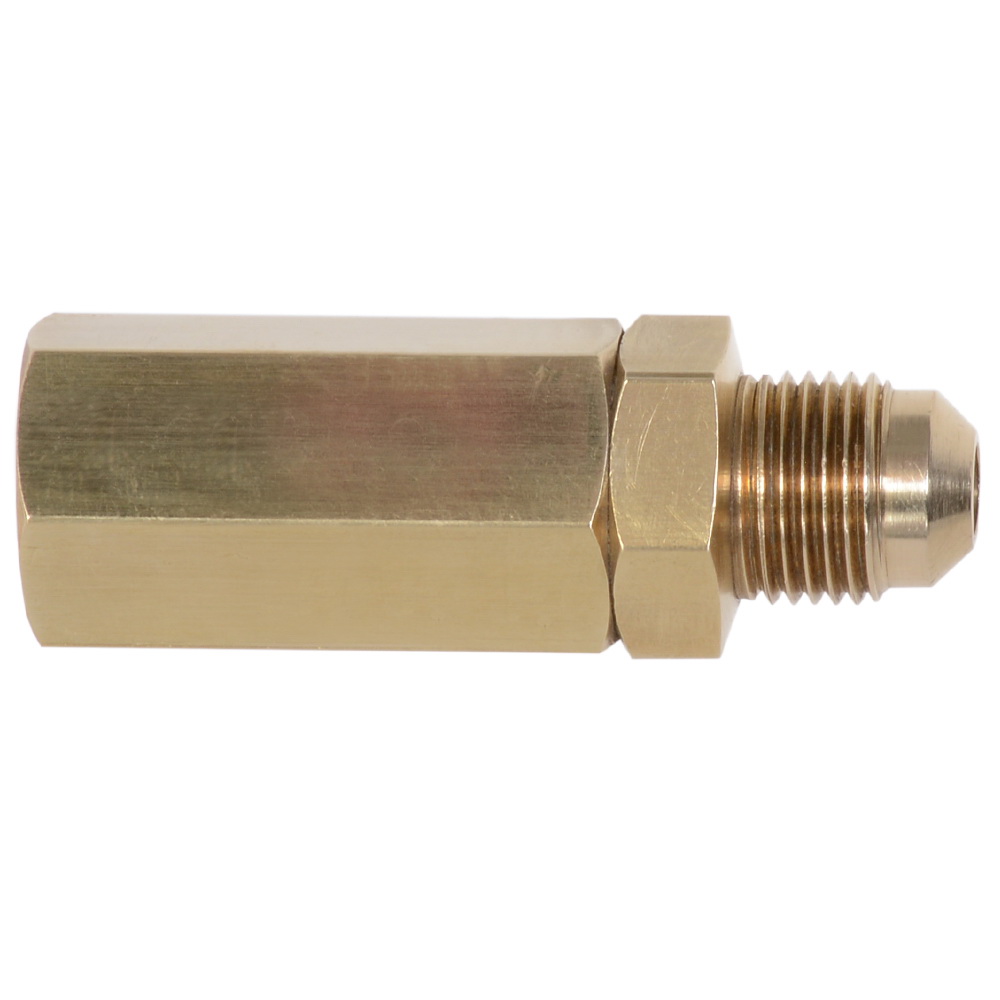 Sporlan® 960057 Oil Differential Check Valve, 3/8 in Nominal, SAE Connection, Brass Body