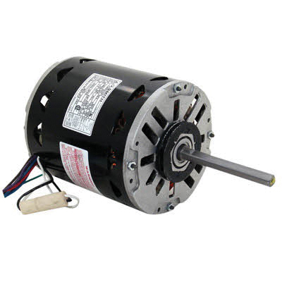 Century® 9605A Blower Motor, 277 VAC, 3.9 A, 3/4 hp, 1075 rpm Speed, 1 ph, 60 Hz, Open Air Over Motor Enclosure