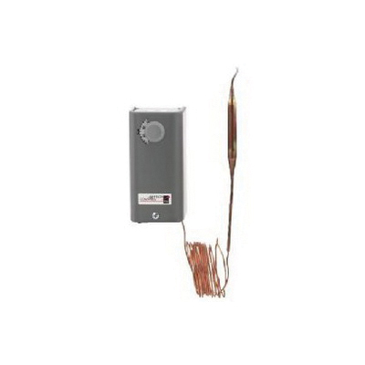Johnson Controls A19 A19ADB-1C Temperature Control, 120/208/240 VAC, Configuration: SPST, Switching Action: Open High