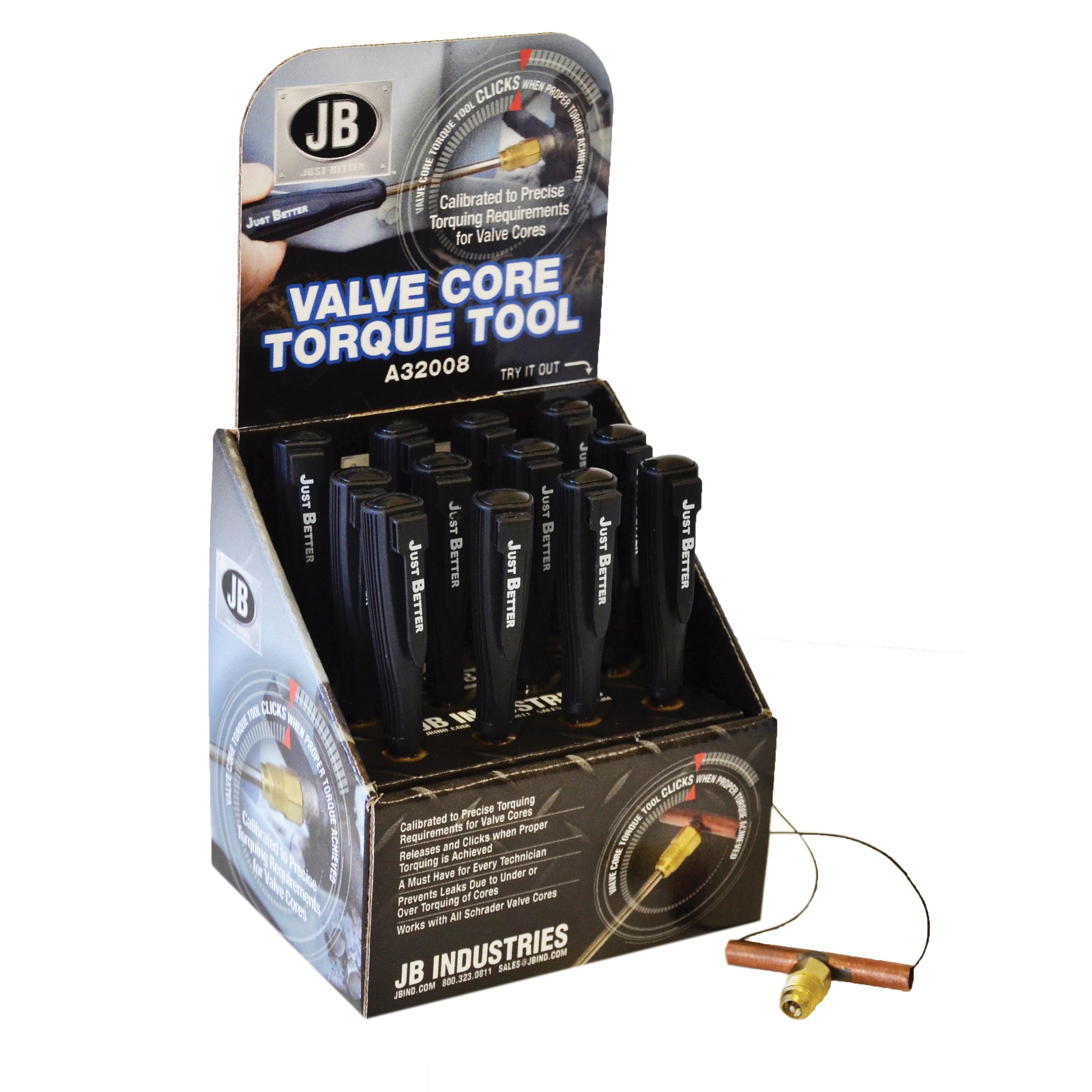 JB Industries A32008-BX Valve Core Torque Tool