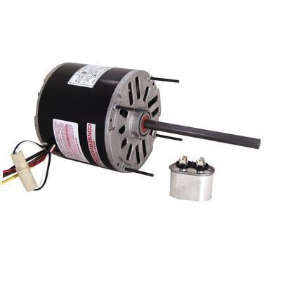 Century® BDH1076 Blower Motor, 460 VAC, 2.2 to 1.1 A, 3/4 to 1/2 hp, 1075 rpm Speed, 1 ph, 60 Hz, 48 Frame