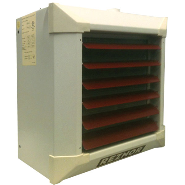 Reznor® WS23/33 Steam/Hot Water Hydronic Unit Heater, 115 V, 0.4 - 0.9 A, 6741 - 9672 W, 23 - 33 MBH BTU, 1 -Phase