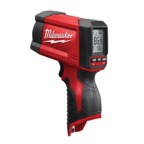 Milwaukee® Temp-Gun 2278-20 Infrared Thermometer, -22 to 1022 deg F Surface, -4 to 140 deg F Storage, +/-1.8 % Accuracy