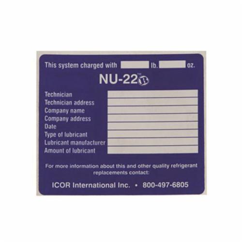 Opteon&trade; SRID-NUB ICOR NU22LABEL