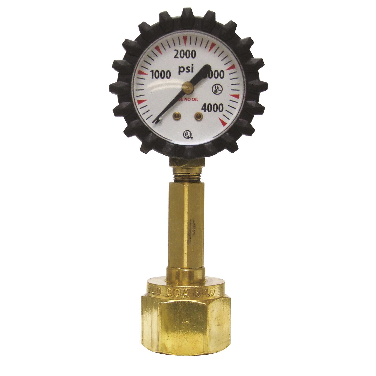 UNIWELD® TGCO Test Gauge, 1-1/2 in Dial