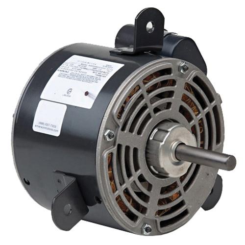 US Motors® 644EME Condenser Fan Motor, 1/2 hp, 208 to 230 V, 50/60 Hz, 1 ph-Phase, 48Y Frame, 1725 rpm Speed