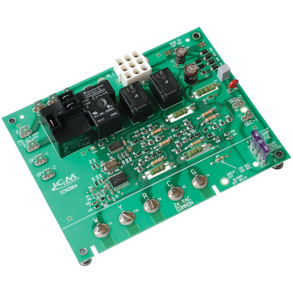 ICM™ ICM2804 Furnace Control Circuit Board, 98 - 132 VAC, 60 Hz