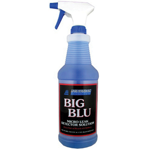 Refrigeration Technologies® Big Blu RT100S Microleak Detector, Liquid, Blue, 1 qt, Spray Bottle