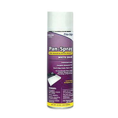 Nu-Calgon Pan-Spray 4296-51 Condensate Pan Leak Sealer, 16 oz, Can, Gas, Black