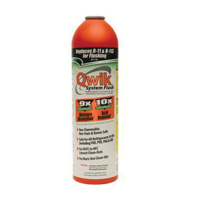 QwikProducts™ by Mainstream Engineering QT1100 System Flush, 2 lb, Aerosol Can, Liquid, Clear and Colorless, Mild Sweet