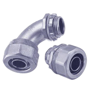 BRAMEC® 15065 Liquid Tight Connector, 1/2 in Trade, Metal