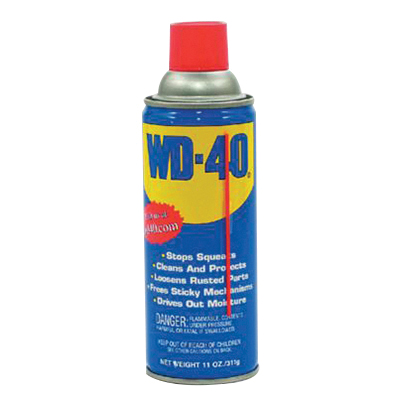 WD-40® 741-002 Lubricant, 11 oz Can, Liquid Form, Light Amber, Mild Odor/Scent