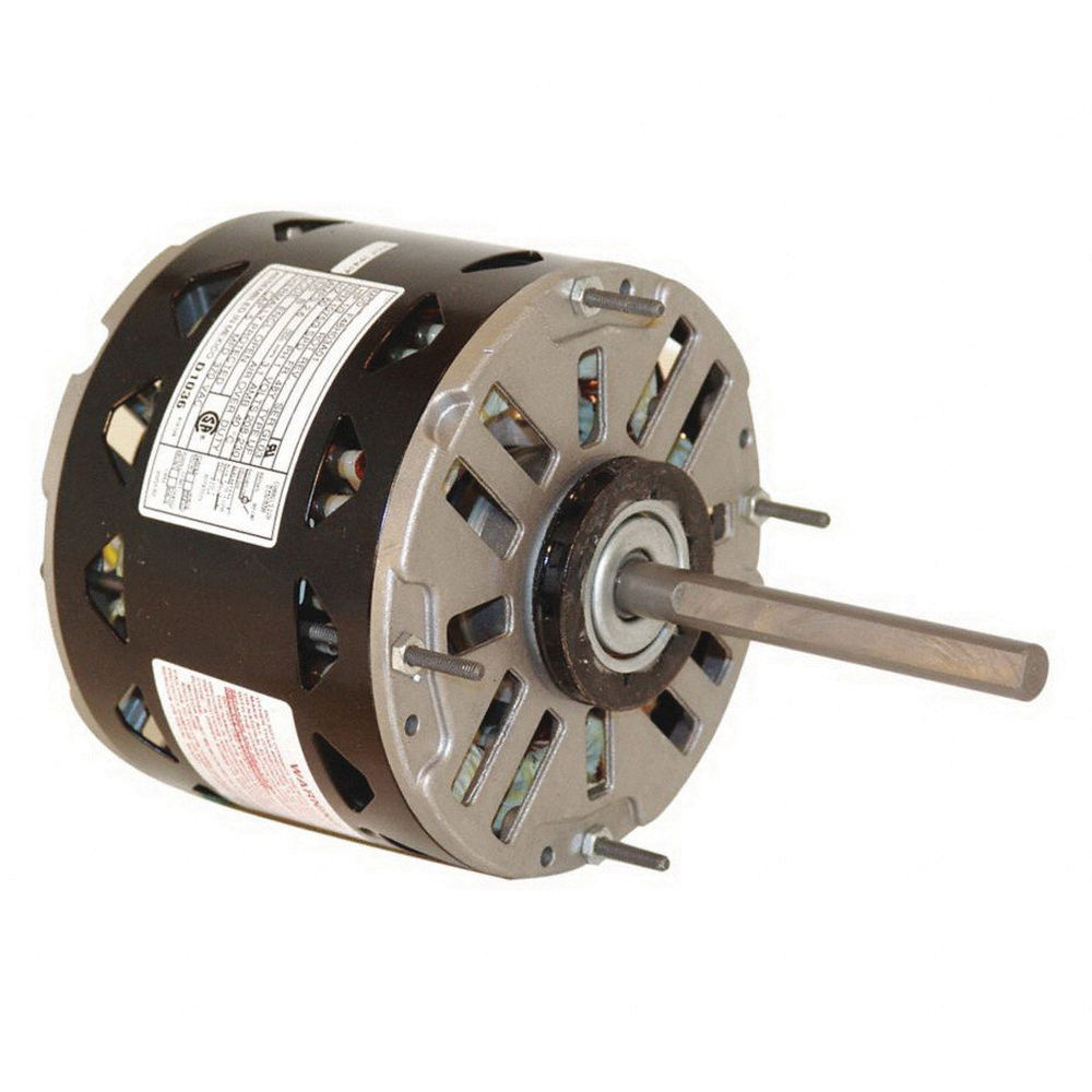 Century® D1056 Blower Motor, 230 VAC, 3.2 to 4.3 A, 1/2 hp, 1075 rpm Speed, 1 ph, 60 Hz, 48 Frame