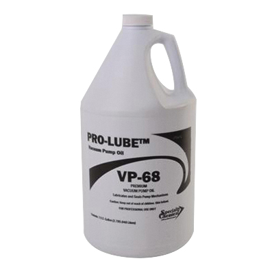 DiversiTech® Pro-Lube-VAC VP68-01 Vacuum Pump Oil, 1 gal Jug, Liquid Form, Light Yellow, Petroleum Oil Odor/Scent