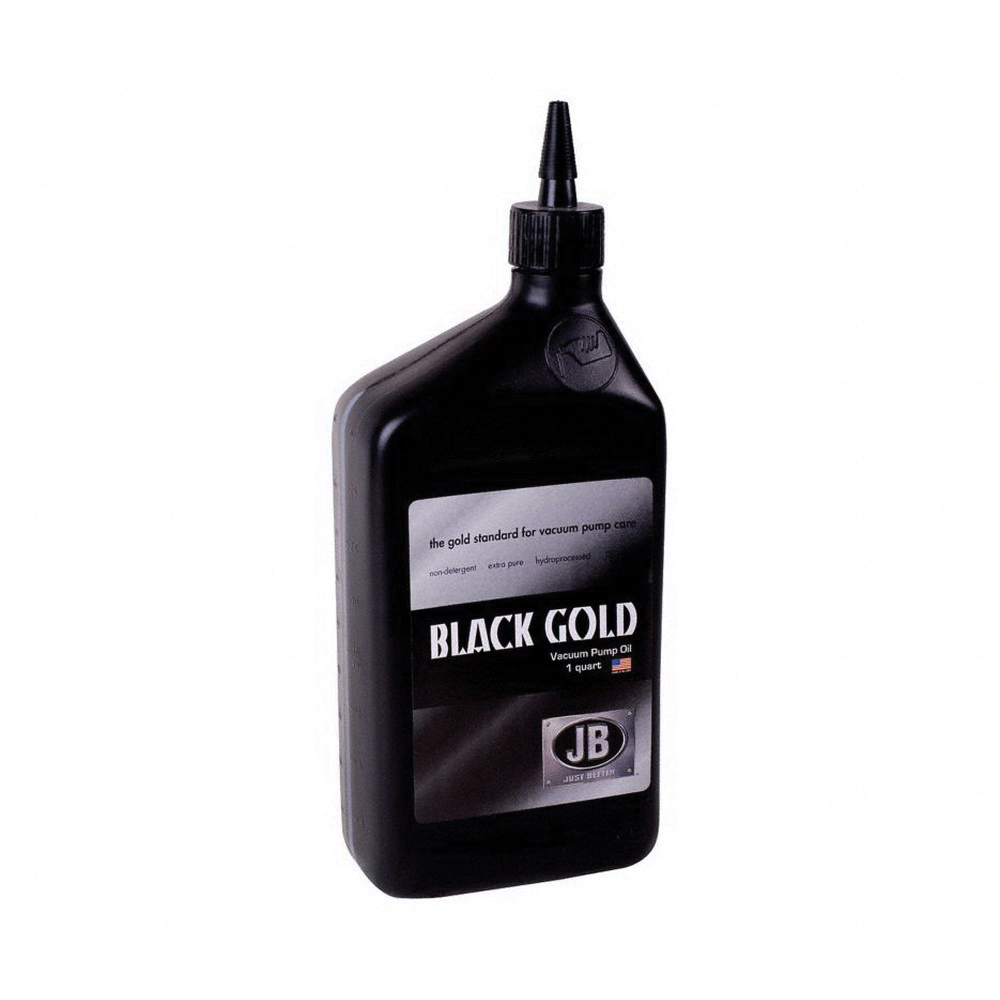 JB Industries Black Gold DVO-12 Vacuum Pump Oil, 12 qt Bottle, Liquid Form, Clear to Yellow, Petroleum Odor/Scent