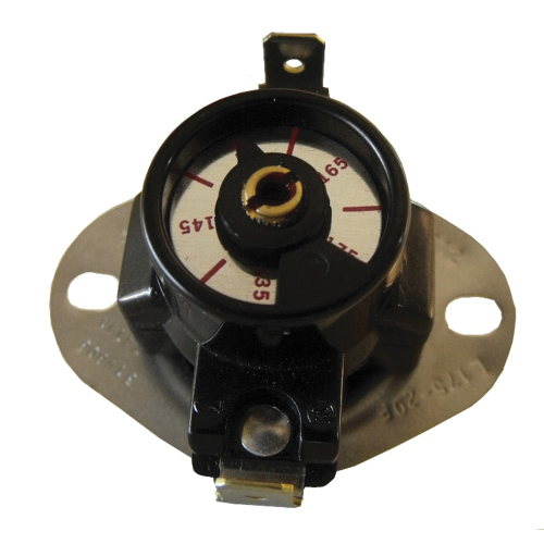 Supco® AT013 Limit Thermostat, 14/10 A Inductive/25 A Resistive, Switching Action: Open on Rise