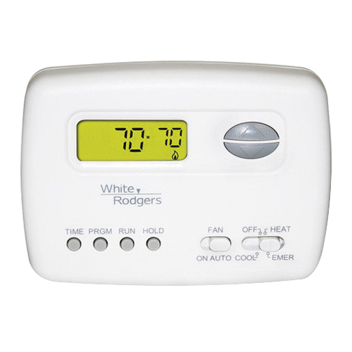 White-Rodgers™ 70 1F72-151 Thermostat, 20 - 30 VAC, 1 - 1.5 A, 1 - 45 W, 5-2 day Program Programmability