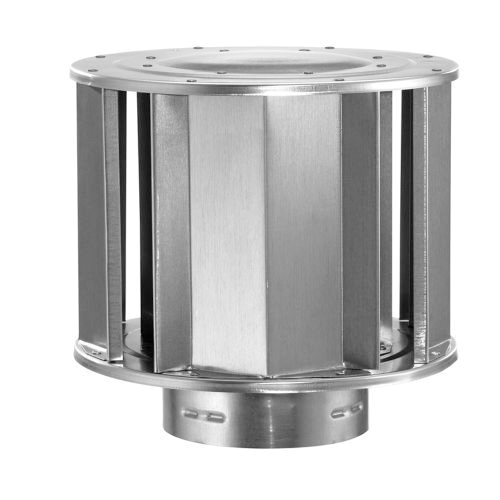 DuraVent® 7GVVTH High Wind Cap, 7 in, 0.012 in Aluminum, 0.018 in Galvanized Steel, Galvanized
