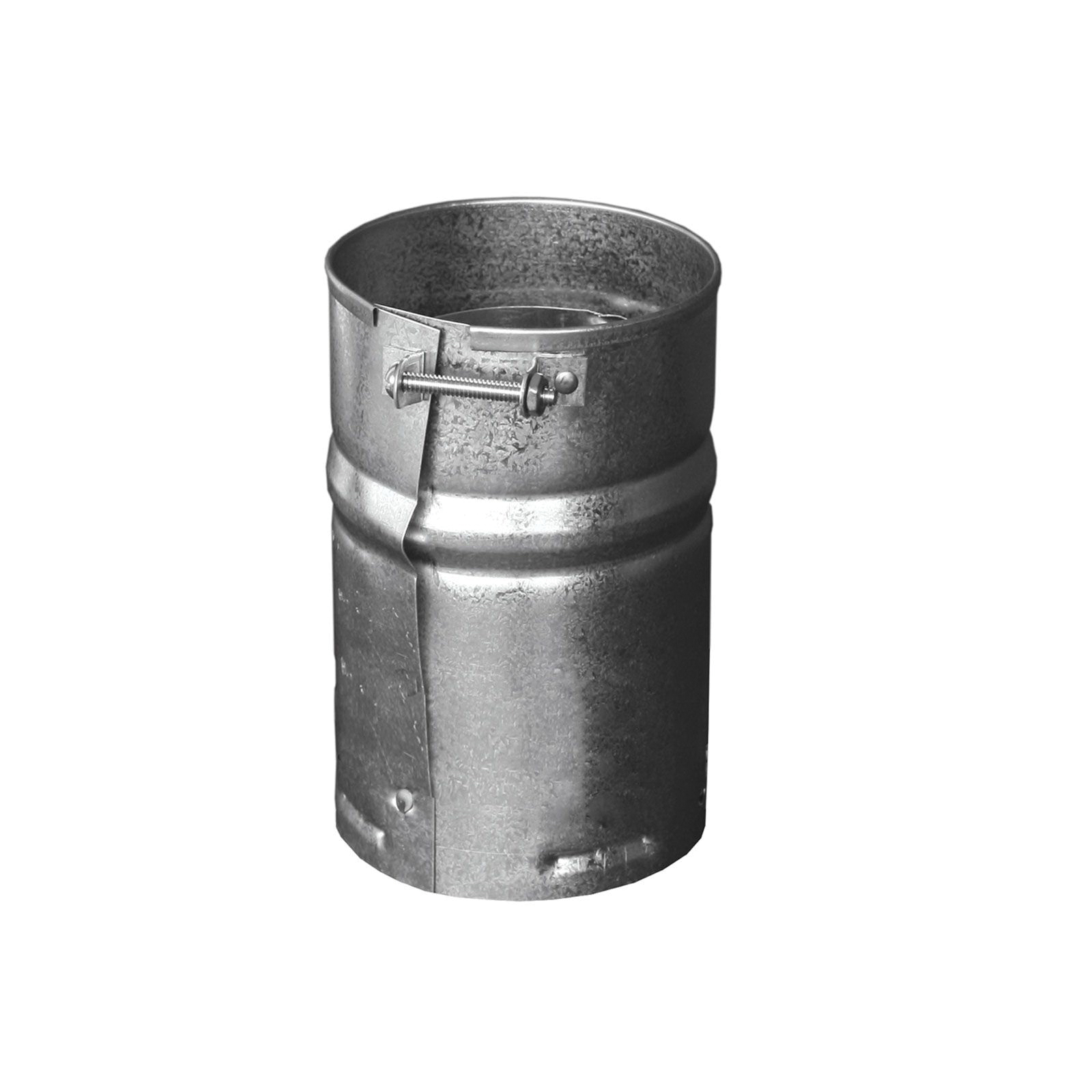 DuraVent® 4GVAF Female Adapter, 4 in, 0.012 in Aluminum Inner and 0.018 in Galvanized Steel Outer Wall