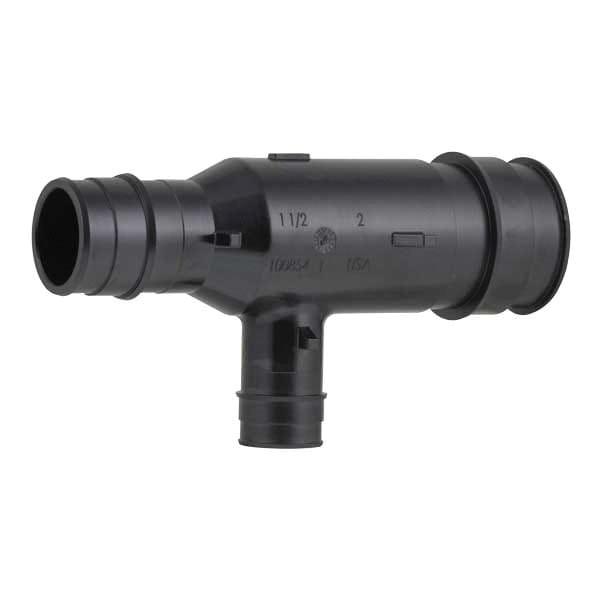 Uponor Q4752210 Reducing Tee, 2 in PEX x 2 in PEX x 1 in PEX, Polymer