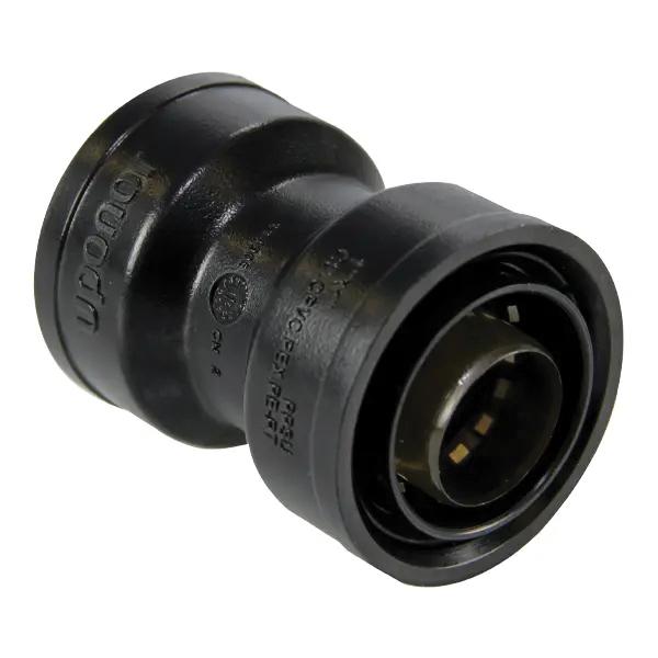 Uponor TF4777575 Coupling, 3/4 in Push-to-Connect x 3/4 in Push-to-Connect, Polymer