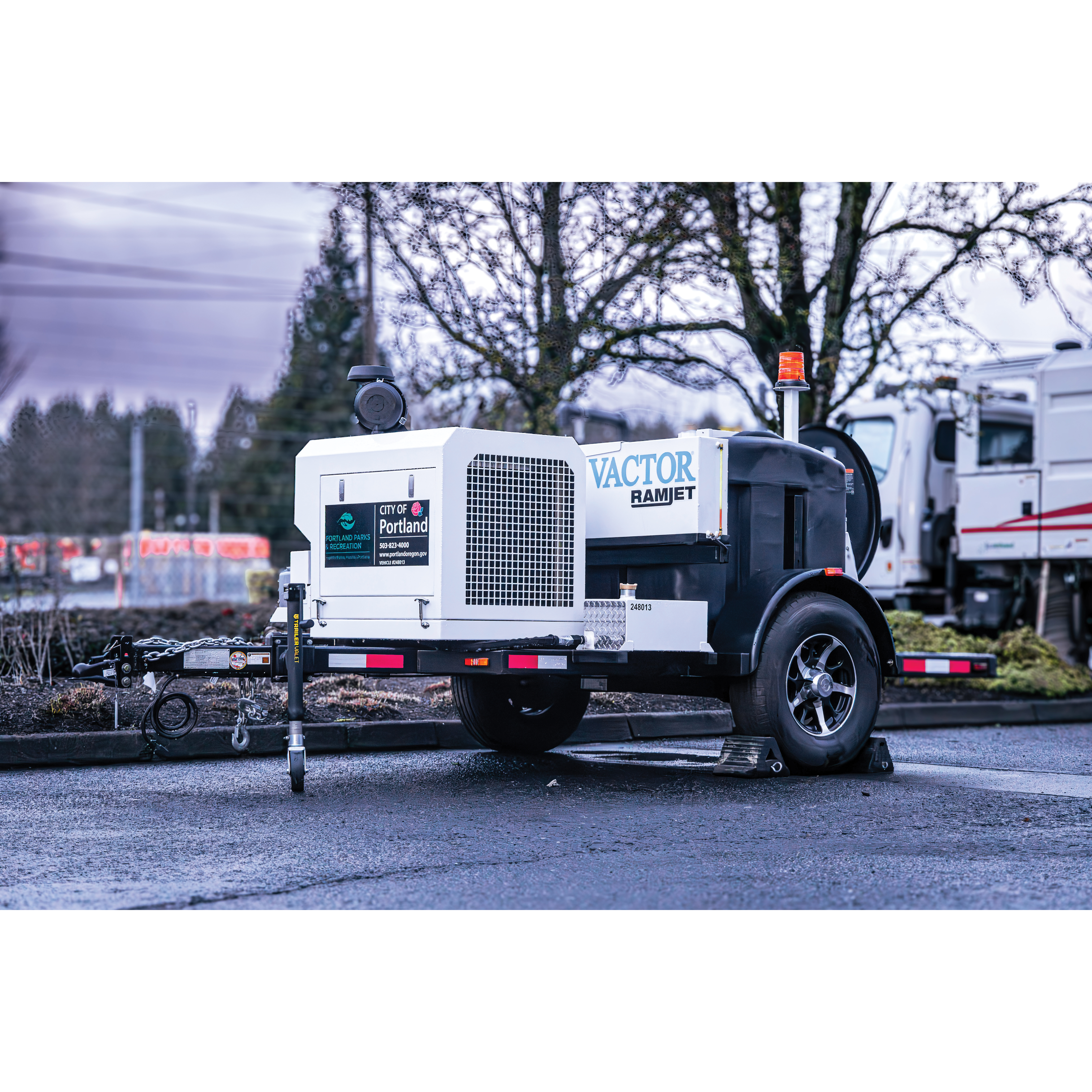 VACTOR&reg; Ramjet Trailer