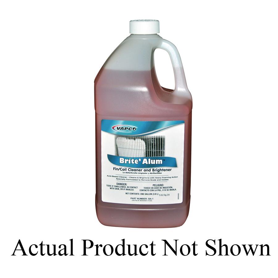 VAPCO BA-1 Acid-Based Condenser Coil Cleaner, 1 gal, Liquid, Ready-to-Use