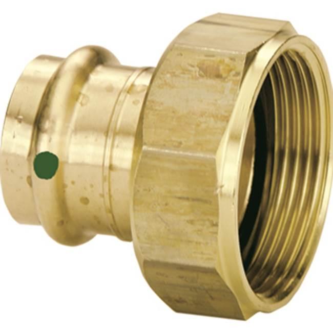 Viega ProPress® 79805 3/4 inch x 1 inch Press x Female BSP Lead-Free Bronze Tailpiece