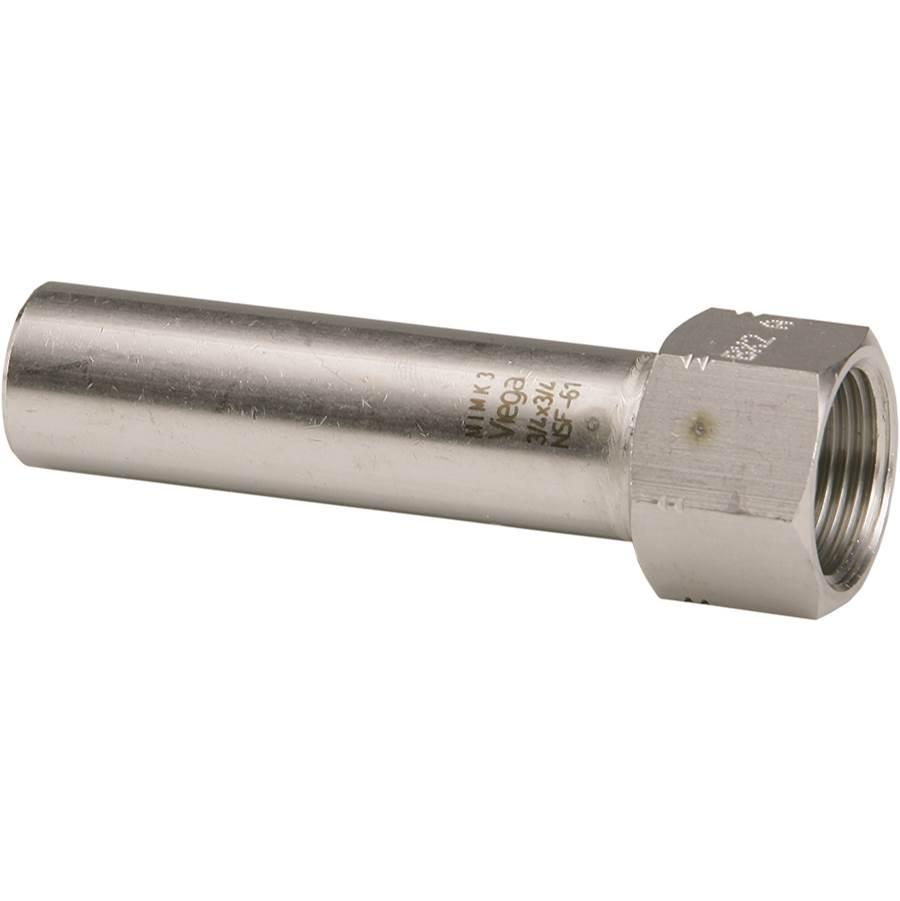 Viega ProPress® 316 80127 3/4 inch x 3/4 inch FTG x FPT 316 Stainless Steel Instrumentation Adapter thumbnail 2