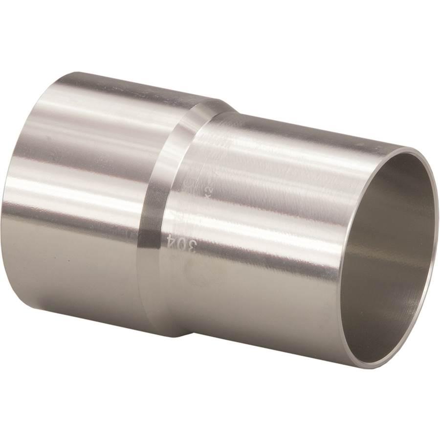 Viega ProPress® 316 80081 2-1/2 inch x 2-1/2 inch Butt Weld x Fitting 316 Stainless Steel Adapter