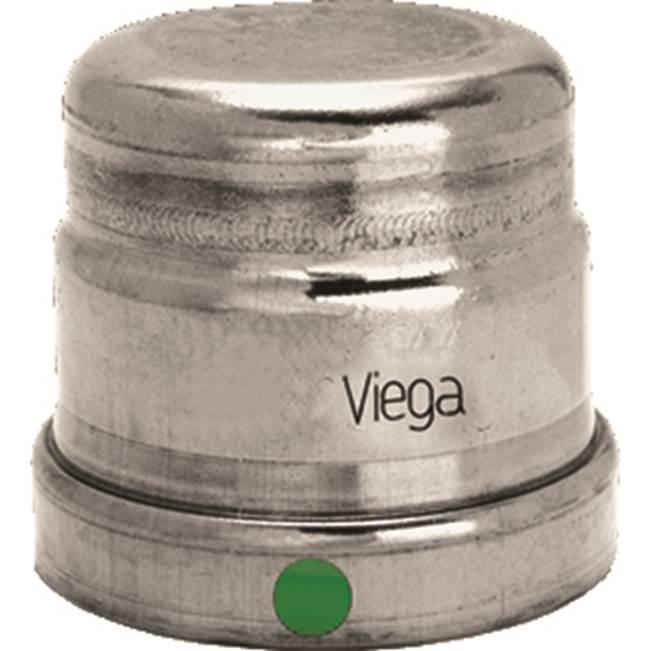 Viega ProPress® 316 80385 2-1/2 inch Press 316 Stainless Steel Cap thumbnail 2