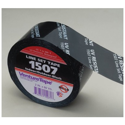 Venture Tape™ 700089-03927 Line Set Tape, 3 mil Thick, 48 mm W, 55 m L, Black, Acrylic Adhesive, Polypropylene Backing
