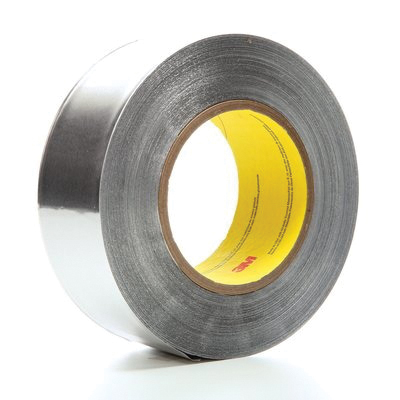 Venture Tape™ 750351-50008 Reflective Tape, 3 mil Thick, 72 mm W, 55 m L, Silver, Acrylic Adhesive