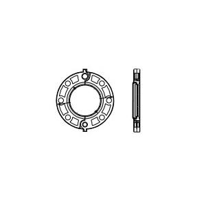 Vic-Flange 441 150# SCH 10S 316 Stainless Steel Flange Adapter, 3 inch