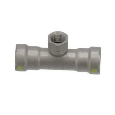 MegaPressG 6617.2 2 inch x 2 inch x 1-1/2 inch Tee, Press x Press x FPT, Lead Free, Zinc-Nickel Coated Carbon Steel thumbnail 3