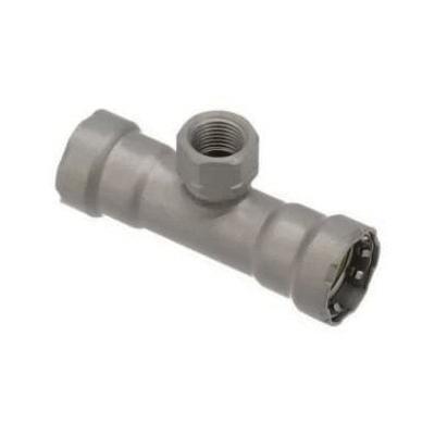 MegaPressG 6617.2 3/4 inch x 3/4 inch x 3/4 inch Tee, Press x Press x FPT, Lead Free, Zinc-Nickel Coated Carbon Steel thumbnail 2