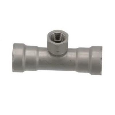 MegaPressG 6617.2 1-1/4 inch x 1-1/4 inch x 1/2 inch Tee, Press x Press x FPT, Lead Free, Zinc-Nickel Coated Carbon Steel thumbnail 3