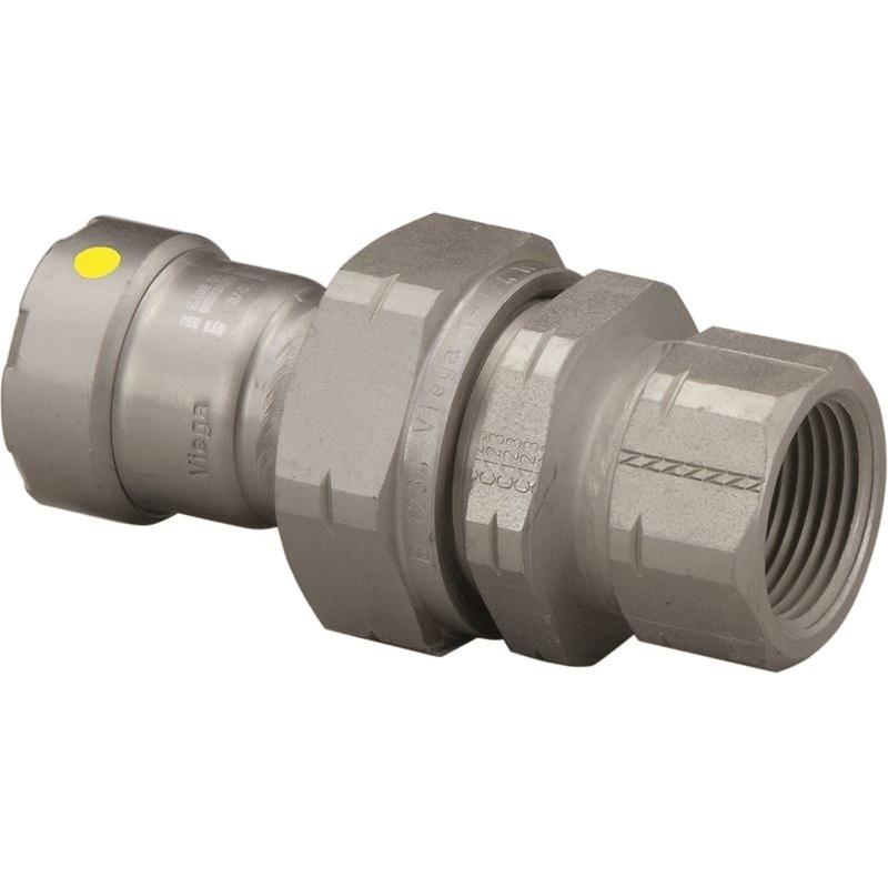 VIEGA #25666 - 1-1/4 - CS MGPR(G) FEM UNION (PxFPT) (HNBR)