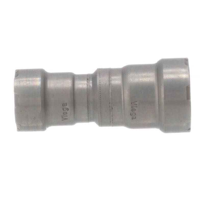 Viega MegaPress 4815.2 3/4 inch x 1/2 inch Reducer, Press x Press, Lead Free, Zinc-Nickel Coated Carbon Steel thumbnail 3