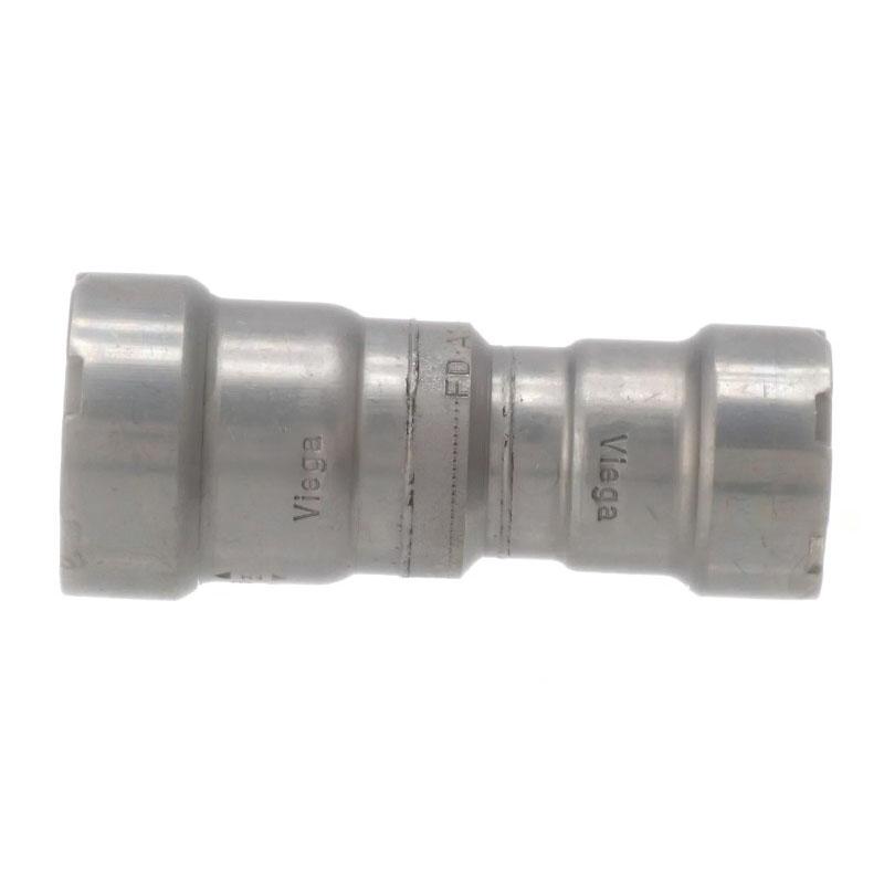 Viega MegaPress 4815.2 1-1/4 inch x 1 inch Reducer, Press x Press, Lead Free, Zinc-Nickel Coated Carbon Steel