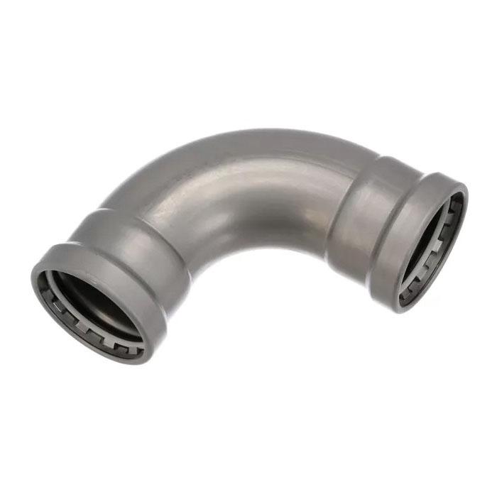 Viega MegaPressG 4816XL 3 inch x 3 inch 90 Degree Elbow, Press x Press, Lead Free, Zinc-Nickel Coated Carbon Steel