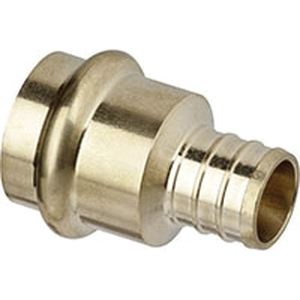 Viega PureFlow 3/4 inch x 1/2 inch Crimp PEX x Press Transition Coupling thumbnail 2