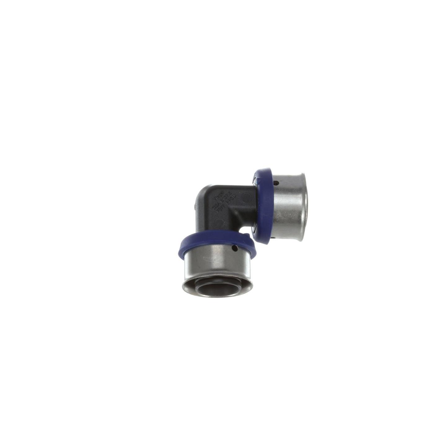 Viega 1/2 inch PEX Press 90 Deg Copper Elbow, Polymer, Press x Press thumbnail 3