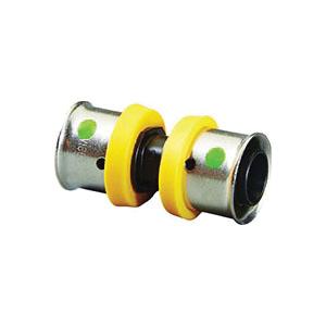 Viega 3/4 inch x 3/4 inch PEX Press Coupling, Polymer, Press x Press thumbnail 2