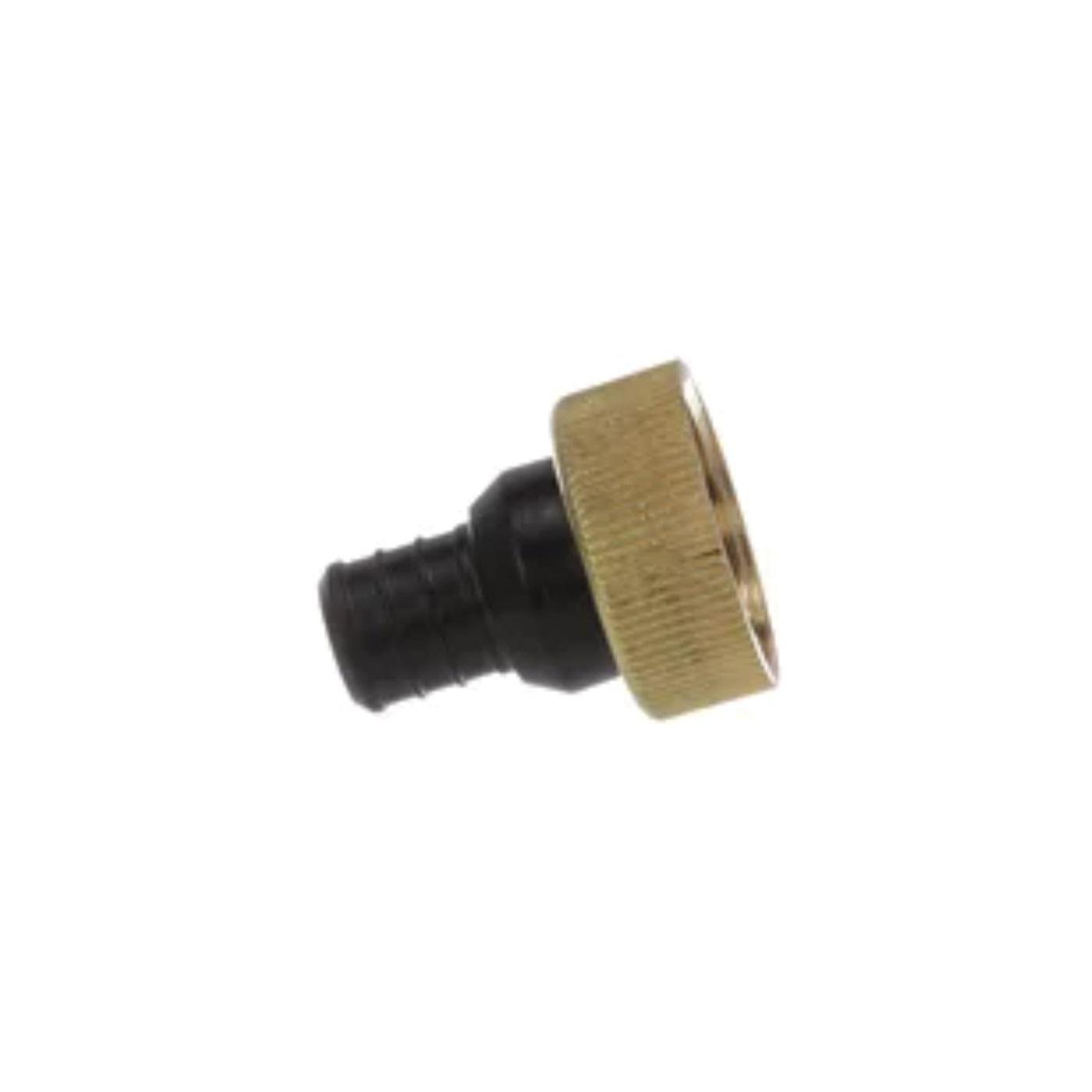 Viega PureFlow 160 psi max 3/4 inch Crimp x 1 inch Hose Plastic Reducing Adapter, Black thumbnail 4