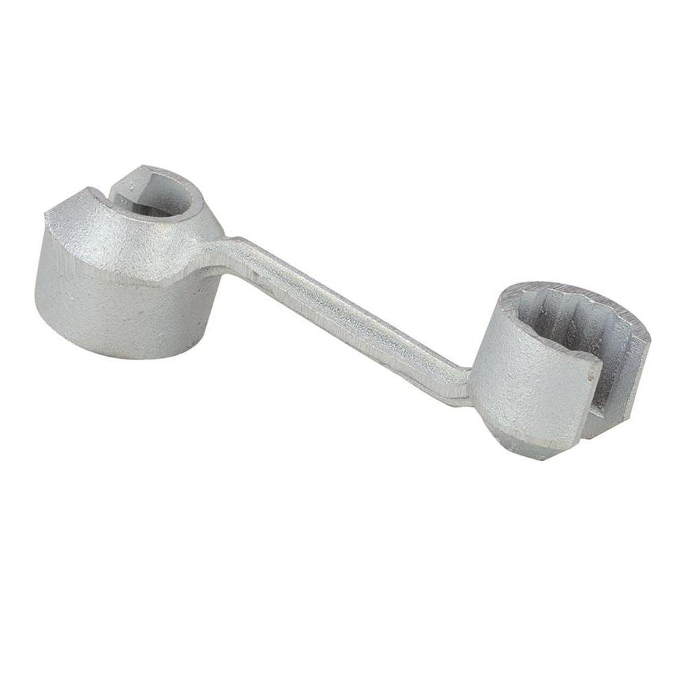 Viega 50631 Steel Zero Lead Compression Manabloc Wrench, 3/8 inch and 1/2 inch