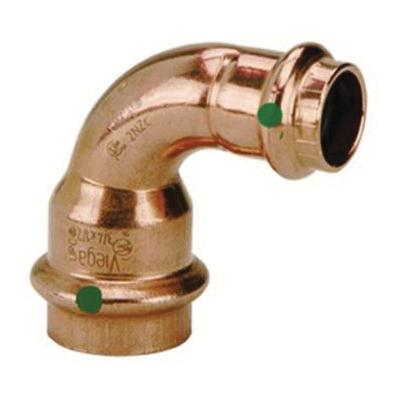 Viega ProPress 2916.3 90 Deg 1 inch x 3/4 inch Press x Press Copper Reducing Elbow thumbnail 2